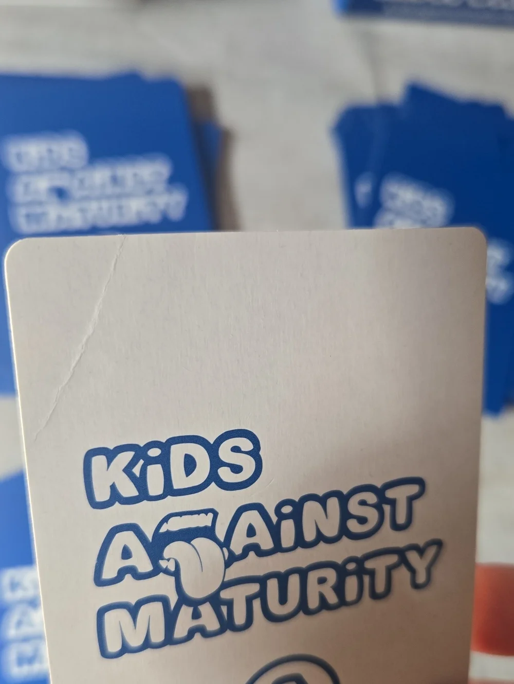 Kids Against Maturity Card Game Exclusive Retail Edition Family Party Game